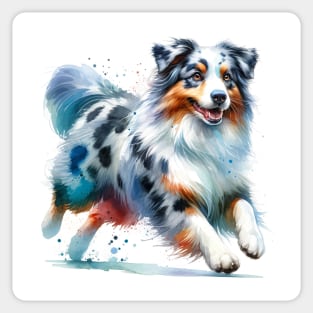 Australian Shepherd - Beautiful Dog Sticker